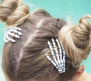 Skelly Hand Hair Clip