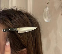 Load image into Gallery viewer, Slasher Knife Hair Clip