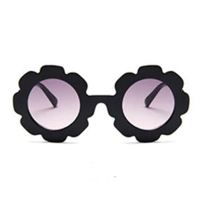 Kids Flower Power Sunglasses (White, Pink or Black)