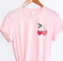 Load image into Gallery viewer, Cherry Hearts Lovecore T-Shirt