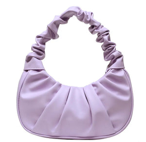 The Cloud Shoulder Bag (Lavender, Sky Blue or Black)