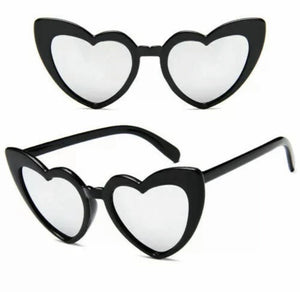 Pin Up Doll Heart Shaped Glasses