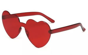 Frameless Heart Shaped Sunglasses