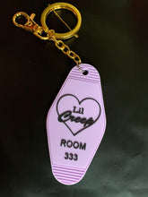 Load image into Gallery viewer, Lil Creep Retro Key Chain Room 333 (Hardware Upgrade Available)