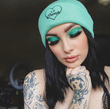 Load image into Gallery viewer, Mint Lil Creep Knit Beanie