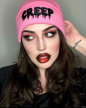 Load image into Gallery viewer, Bubblegum Pink CREEP Knit Beanie