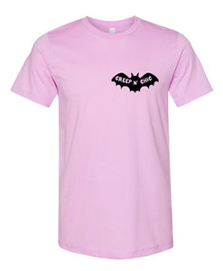 Lilac Logo Bat Unisex Fit T-Shirt