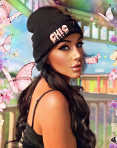 CHIC Embroidered Knit Beanie