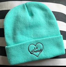 Load image into Gallery viewer, Mint Lil Creep Knit Beanie